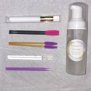 Eyelash & Eyebrow Bubble Bath.